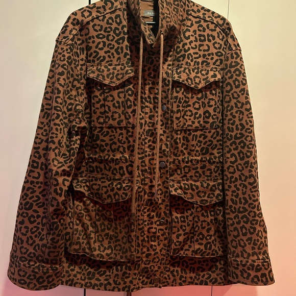 DL1961 Leopard Utility Jacket 🐆 - Picture 2 of 8